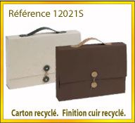 Vign mallette carton recycle ref 12021S