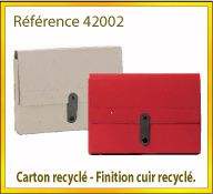 Vign mallette carton recycle ref 42002