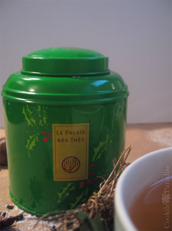 My christmas tea...Thé vert n°25 - Le Palais des Thés - Cookile Paradise