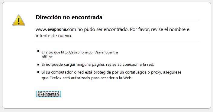 sitio caido