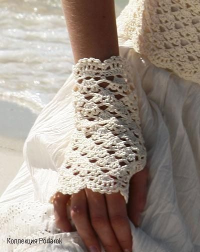 maniques blanches
