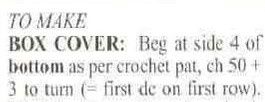 boite écrue....