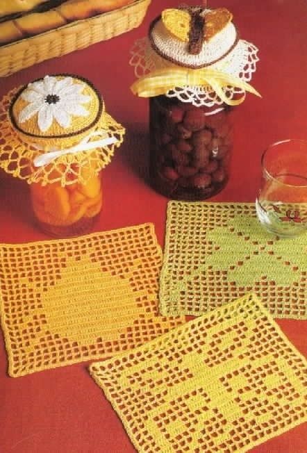 cache confitures , dessous de verre