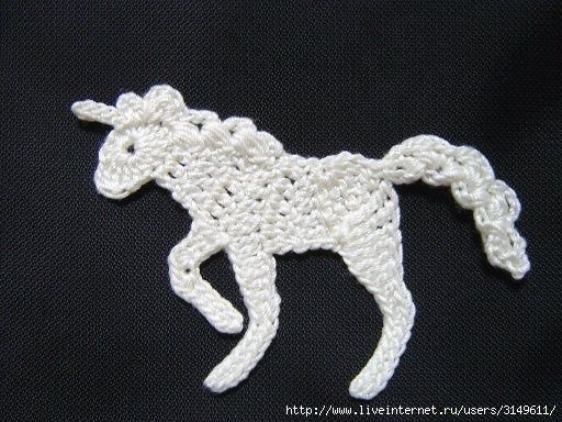 cheval licorne