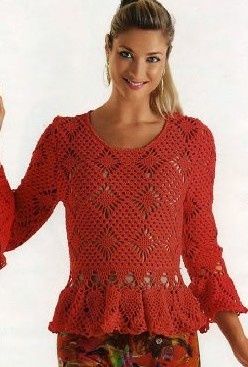 tunique rouge