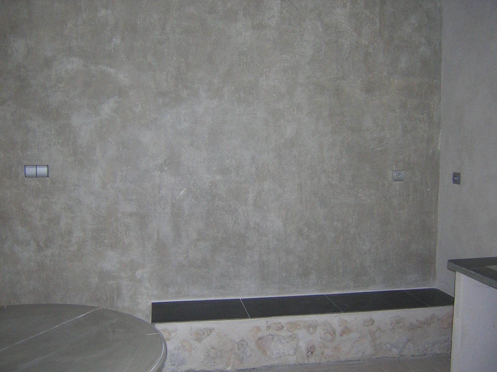 Peinture effet de "mortier de ciment gris " - Les peintures naturelles de  Capucine & Patinesbio